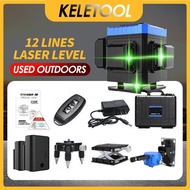 4D 12 Lines Laser Level Horizontal Lines 360 Self-leveling Function Vertical Super Powerful Laser le