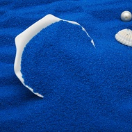 500g Dark Blue Fine Sand Frog Base Color Sand DIY Landscaping Decorative Sand Extinguishing Smoke Sa