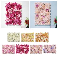 Artificial Silk Flowers Wall Panel Wedding Party Floral Backdrop