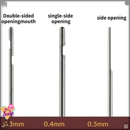 10-100pcs 25G 27G 30G dental Endo Irrigation Needle Tips bendable sterile individual packaging