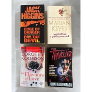(Used) QB6 1109 JG English Novel Assorted Books (Bestselling Authors)