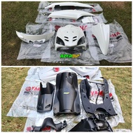 PAKET FULLSET FULL SET BODY HALUS MIO SPORTY LAMA WARNA PUTIH DAN BODY KASAR PARLONG ABU TERANG/SILV