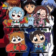 Q Version Evangelion Asuka Aya Polly Reflective Car Sticker Electric Motorcycle Body Rear Window Gla