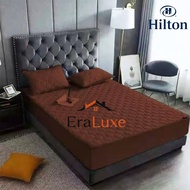 Hilton Bedsheet Premium Quality Bedsheet Set 3in1 Queen/Single/King Cadar Katil Waterproof Bedsheet