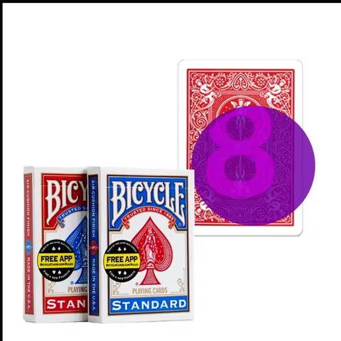 Infrared Marked Bicycle Standard Plastic Playing Cards For Infrared Ink Sunglasses & Marked Cards Co
