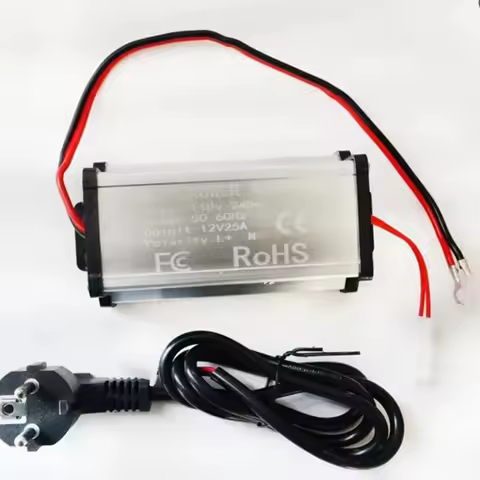 230V To 12V Power Converter Adapter Diesel Air Heater Adapter Power Cord For 5KW / 8KW All-in-one Di