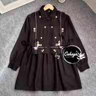 Maybel Tunic premium linenPOLO 5L XXXL XXL XL LMS Latest embroidery Cahaya gallery 99