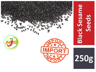 Ez Bizy Lengah Hitam / Black Sesame Seeds - 250g Bijan Hitam Ellu Herbs Rempah Ratus 黑芝麻