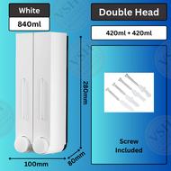 Soap Dispenser Screw Type Wall Mounted Toilet Soap Dispenser Bathroom Hand Soap Dispenser Dish Soap