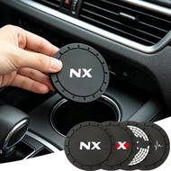 1pcs Waterproof Anti-slip Car Cup Pad Automotive Accessories For Lexus NX200t NX250 NX300 NX350h NX4