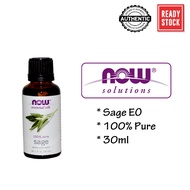 Now Foods, 100% Pure Sage Essential Oil (30 ml)
