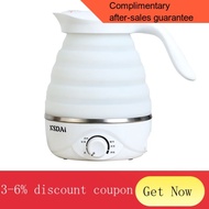 YQ58 Foldable Kettle Travel Electric Heating Small Mini Portable Automatic Power off Small Compression Travel Kettle