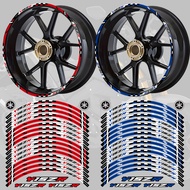 Mags Sticker For Yamaha y15zr y15 Y15ZR V2 Y15 V2 Motorcycle Wheel Hub Sticker Scooter Rim Stripe De