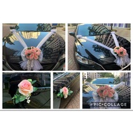 SG 🇸🇬 Wedding Bridal Car Decoration Deco Artificial Flower Rose / Peony DIY Set , SG Local Seller Delivery