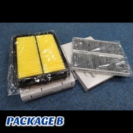CABIN AIR FILTER & ENGINE AIR FILTER NISSAN NAVARA D40