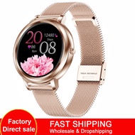 MK20 Smart Watch New Full Touch Screen 39mm Diameter Women IP67 Smartwatch For Ladies And Girls Comp