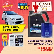 Proton Engine Oil 10W30 Semi Synthetic Original Minyak Hitam Satria Neo R3 2006 - 2015 Minyak Enjin 