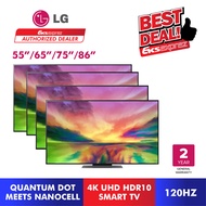 [READY STOCK] LG QNED81 55" / 65" / 75" / 86" 120Hz HDR10 4K UHD Smart TV 55QNED81SRA / 65QNED81SRA 