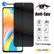 Full Coverage Anti-Spy for OPPO Reno 8 8z 8t 7 7z 6 6z 5G 5 4 SE Lite 3 Pro 4g 2 2f 2z Privacy Tempered Glass Screen Protector