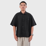 KEMEJA Noforty Project Oversized Shirt Qiro Blackkoko
