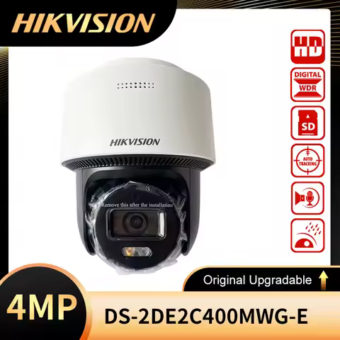 Original HIKVISION DS-2DE2C400MWG-E 4MP Smart Hybrid Light Mini PT Network Camera