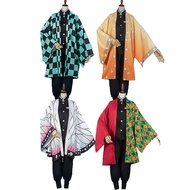 Demon Slayer cos Clothing Haori Jacket Butterfly Shinobu Tomioka Giyuu Tanjiro Tomito Muichiro Full 