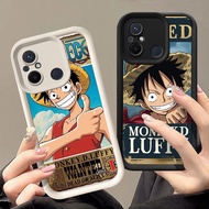 Casing for Xiaomi Redmi POCO C55 C31 Note A2 10C A1 9A 7 9C 6A 9T 12C Pro A5 C71 Q-93 Luffy