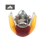 PDD motorcycle XRM110/125 tail light assembly with bulb【red/yellow】