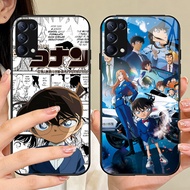 O-10 Case Closed tempered Glass Phone Case OPPO Reno 4 A15S A91 3 6Z 5 6 A15 F15 5G