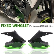 Motorcycle Side Downforce Spoilers Motorcycle Side Downforc Wing Fairing Wing forKawasaki Z 900 Moto