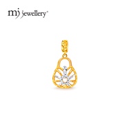 MJ Jewellery Gold Bag Charm P76  375 Gold & 916 Gold
