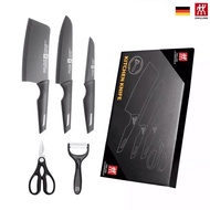 German Zwilling black knife kitchen knife free grinding kitchen knife set of five sets of chef knife