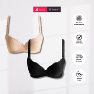 ZAGU 8815 Luxurious Embroidered Lace Bra