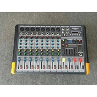 Power mixer 8 channel soundbest usb equalizer effect vocal