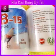 B15 Hộp 50 Viên Cho Gà Đá Tuần Cuối Tăng Bo Tăng Nước Máu Đá Chậm Mệt