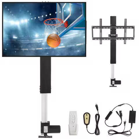 VEVOR Remote TV Lift Motorized Cabinet TV Mount Bracket Electirc Actuator Lifting Column DC Motor He