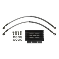 Oil Cooler Radiator Engine Cooling Hose Bolt Kit High Performance ATV Accessories For 110CC150CC Pit