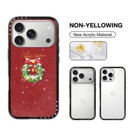 CASETiFY Lucky Magic ต้นคริสมาสต์เคสกันกระแทกสำหรับ IPhone 17 Pro Max/ 17 16 15 14 13 Pro Max เคสกัน