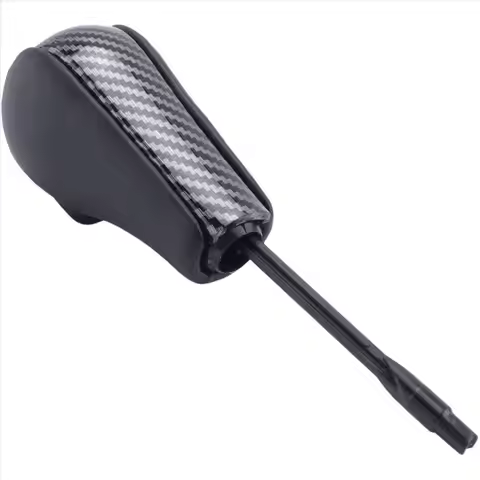 Super Sale Carbon Fiber Car Gear Shift Knob Fit for BMW E36 E38 E39 E46 Z4 Z3 E53 X5 X3 E60 E61 Long