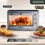 Samono SW-E0S30 SWE0S30 Electric Oven 30 Liter Capacity Super Low Watt 300W