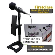 G613 STAND MIC HP HANDPHONE BESI HOLDER MIK CABANG MIKROPON MICROPHONE TEMPAT GANTUNG TIANG PEGANGAN