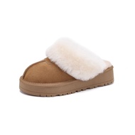 Furry Mulberry Cashmere Village New Boots Plush Style Winter 2025fashioncod Slippers Slope Warm Fur 