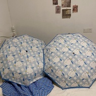 [Warehouse Ready Stock] Pacha Dog Sunny Umbrella ins Female Cute Japanese Sanrio KT Cat Sunny Rain D