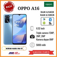 OPPO A16 RAM 4/64GB & 6/128GB GARANSI 1THN