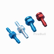 Good Quality 1pc Blue/Silver Water Nipples L32mm / L20.8mm M6 Thread Rc Boat Fuel Nozzles For 3X5/4X