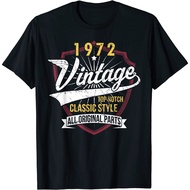 Turning 50 Birthday Decorations Men 50Th Bday 1972 Birthday T-Shirt