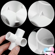 GAOXI75 Pipe Connector Pipe Fittings Stereoscopic 20mm 25mm 32mm 50mm PVC