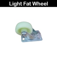 LIGHT FAT WHEEL 1.5" UNIVERSAL (50KG), 1.5" FIXED (50KG), 2" UNIVERSAL (50KG) 2"FIXED (50KG)
