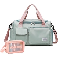 [SG] Small Gym Bag for Women Travel Duffle Bag Carry On Weekender Bag with Shoe Compartment