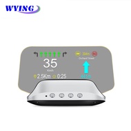 WYING C3 Best OBD2 HUD Car Head Up Display Digital Speed Projector Security Alarm Updated Version Oi